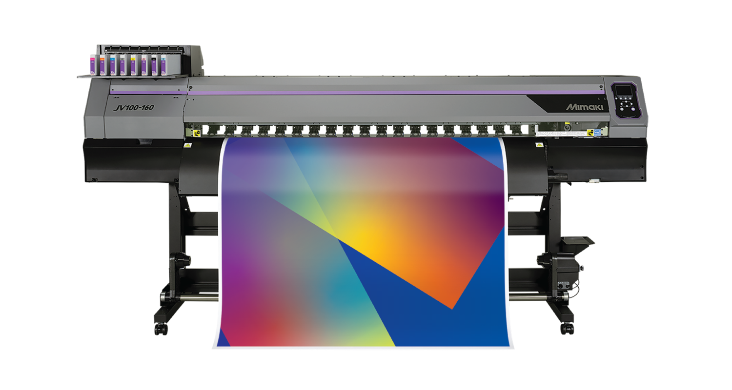 Mimaki JV100-160 solvent printer