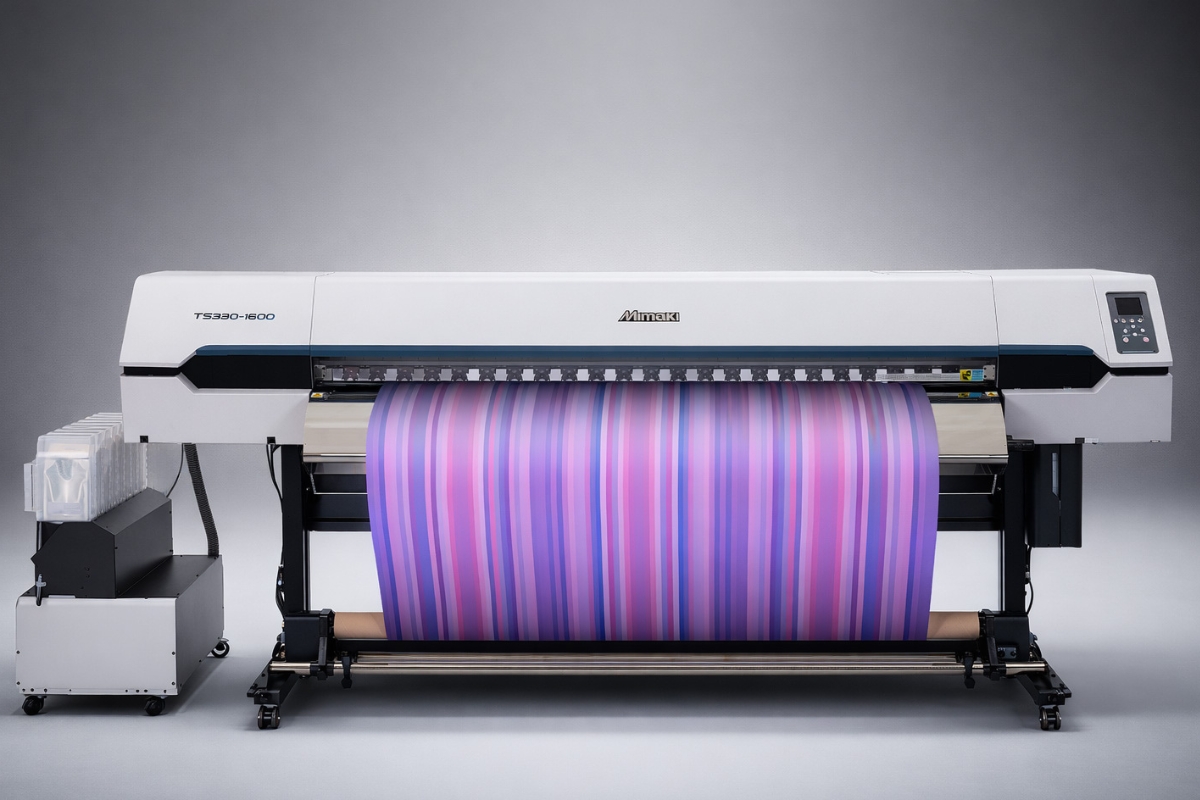Mimaki TS330-1800 dye sublimation printer