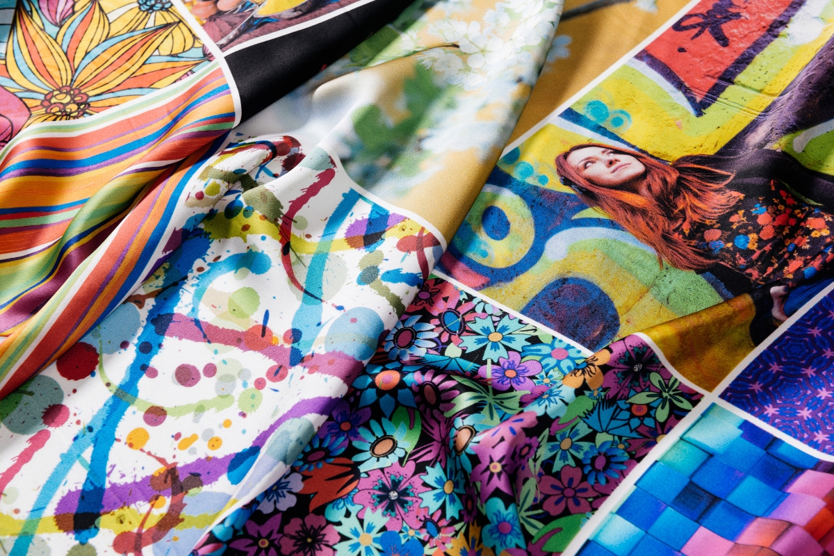Mimaki printed fabrics