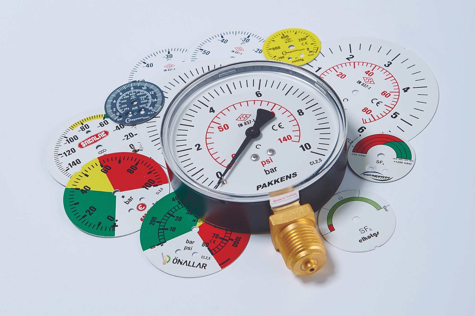 Mimaki UV printed gauge and dials