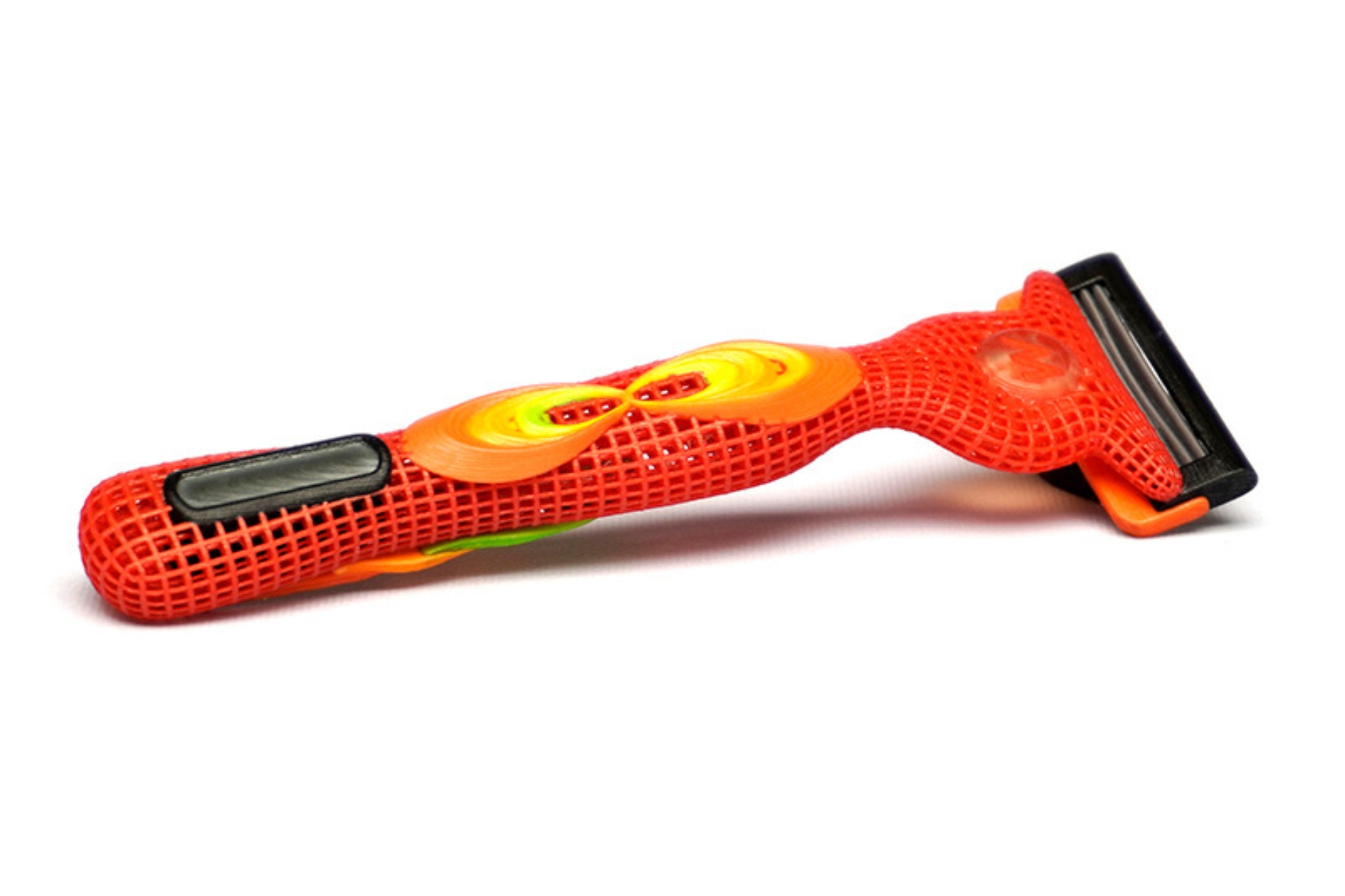A Mimaki full colour 3D printed razor