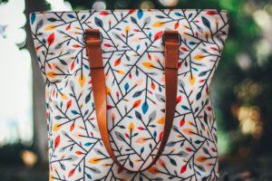 A Mimaki printed tote bag