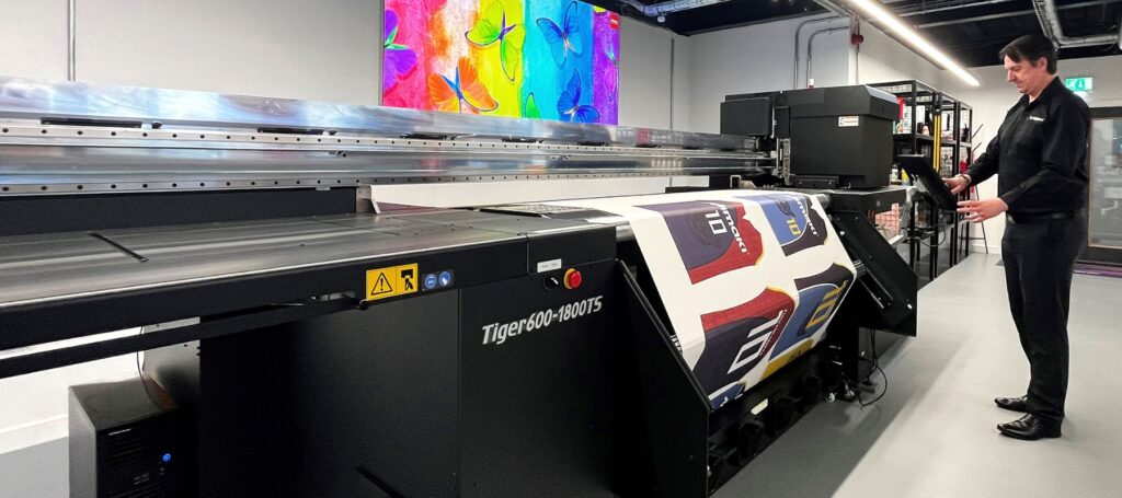 Mimaki Tiger600-1800TS industrial dye sublimation printer