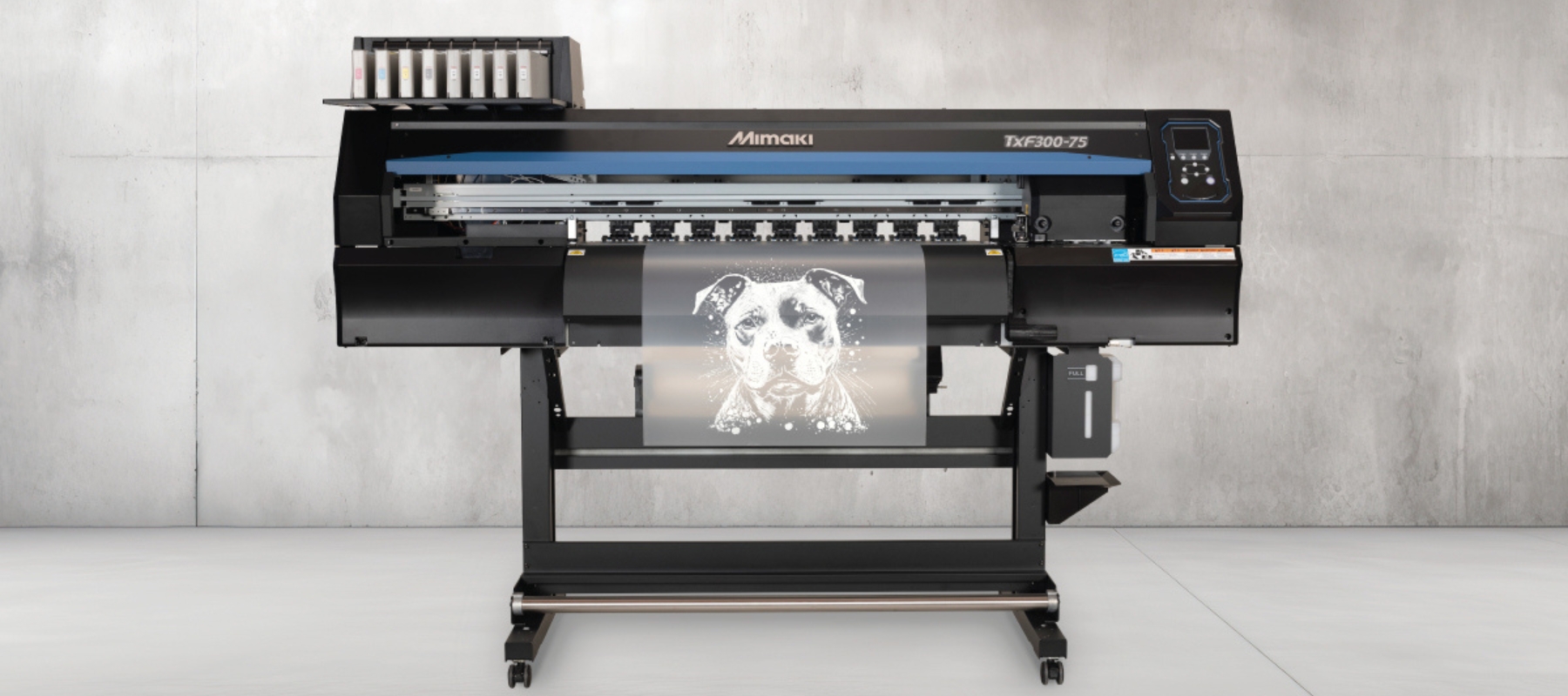 New Mimaki TxF300-75 direct to film printer