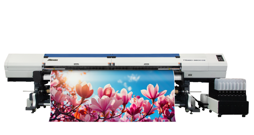 Mimaki TS330-3200DS grand format dye sublimation printer