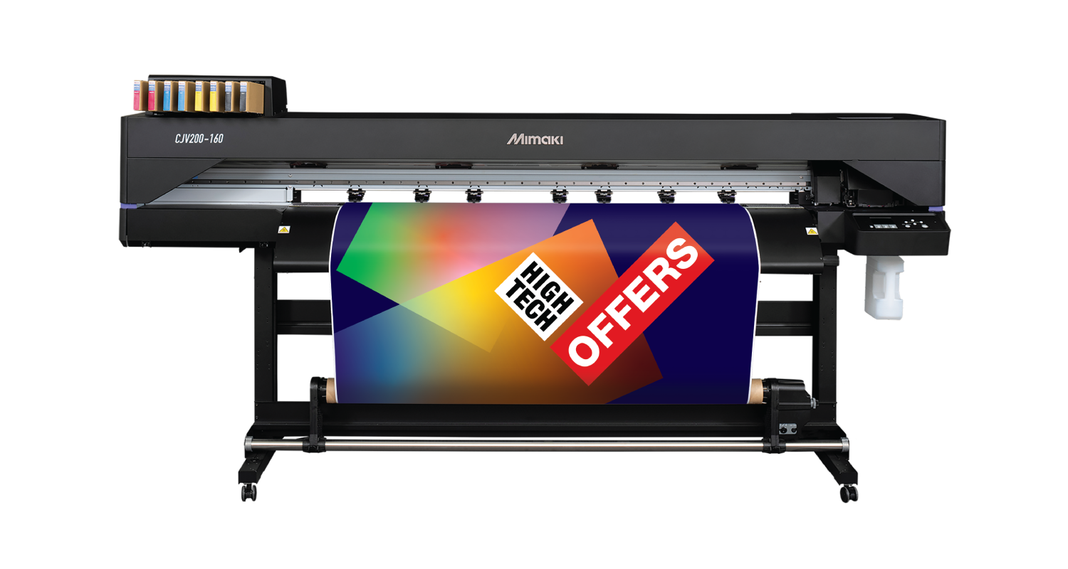 Mimaki CJV200 printer/cutter promo image