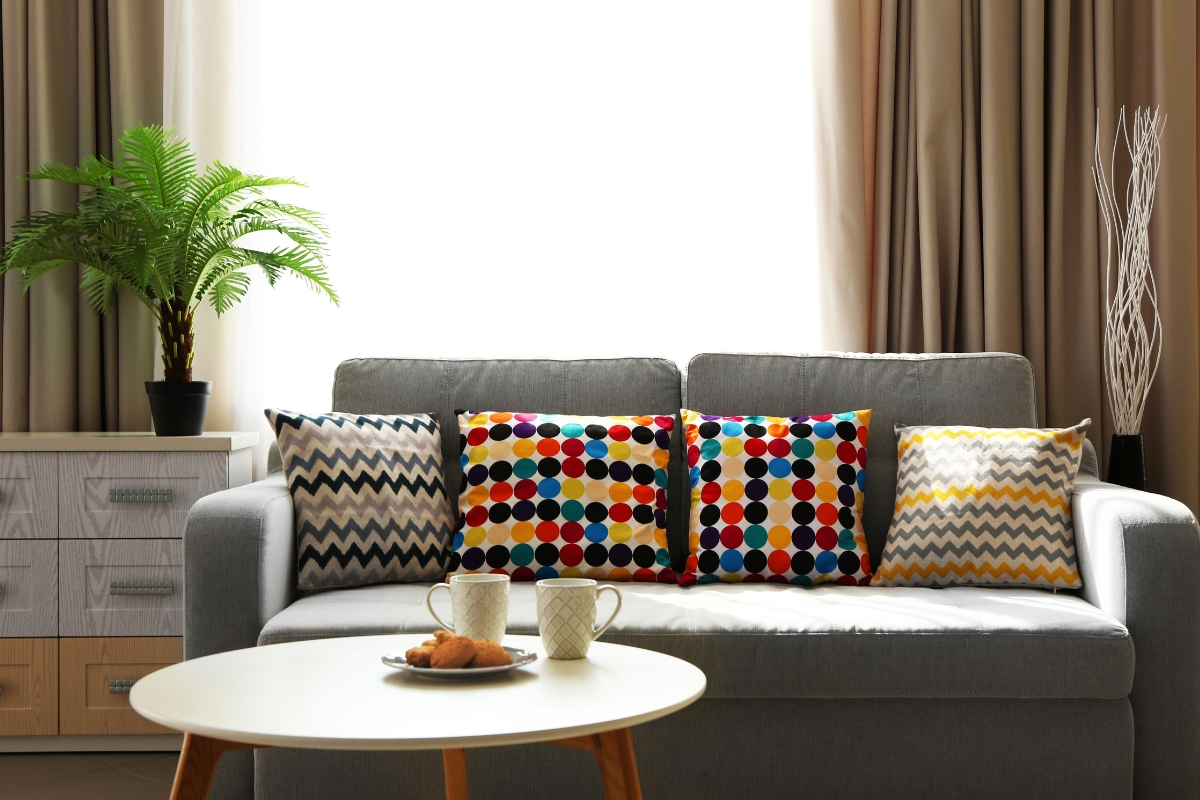 Mimaki printed cushions