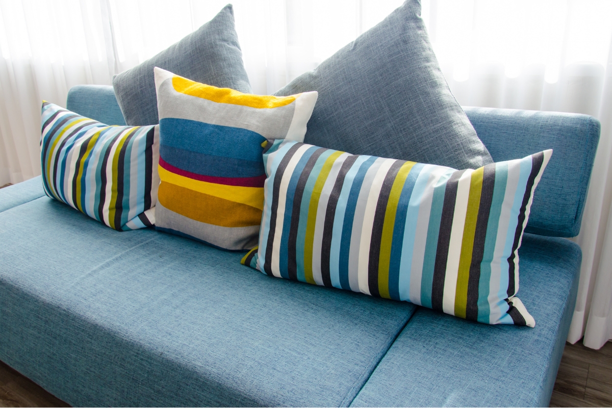 Mimaki printed cushions