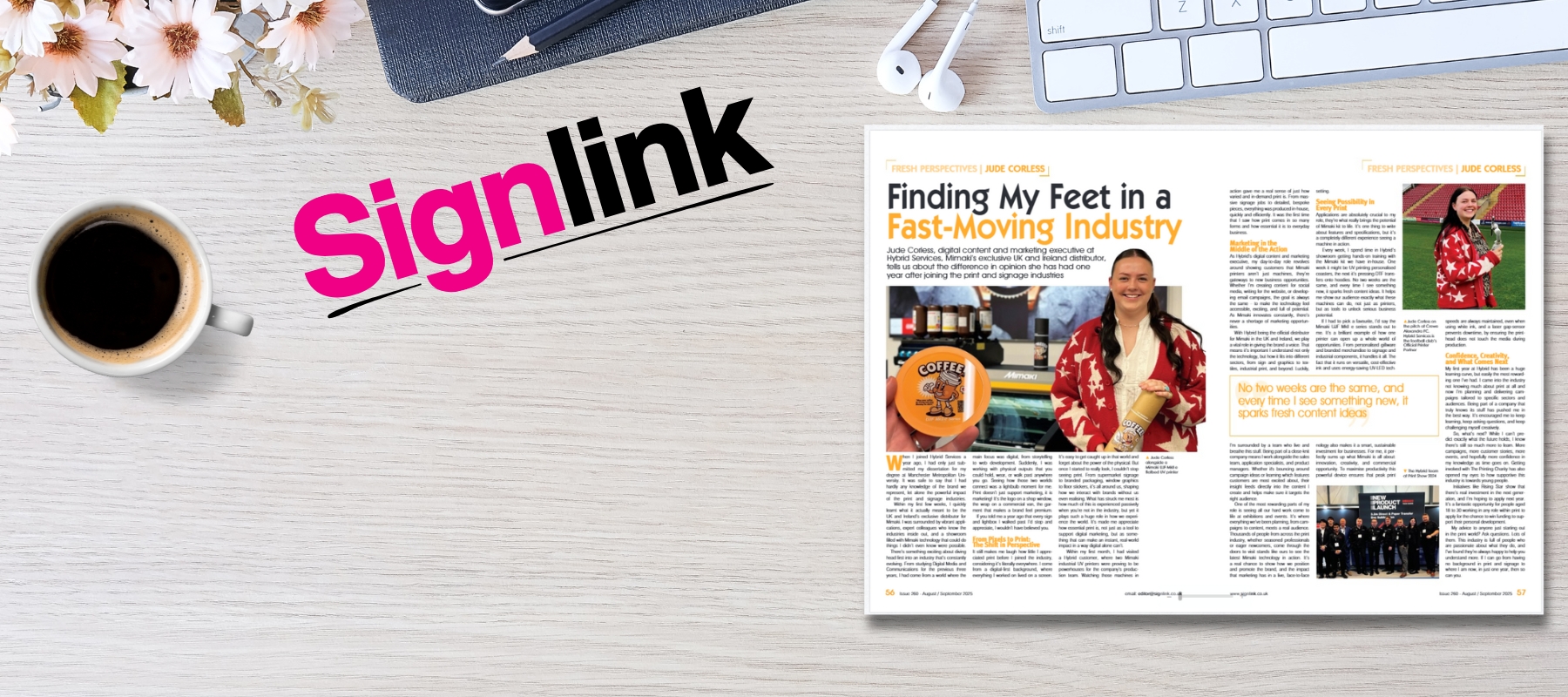 Signlink August / September issue Magazine