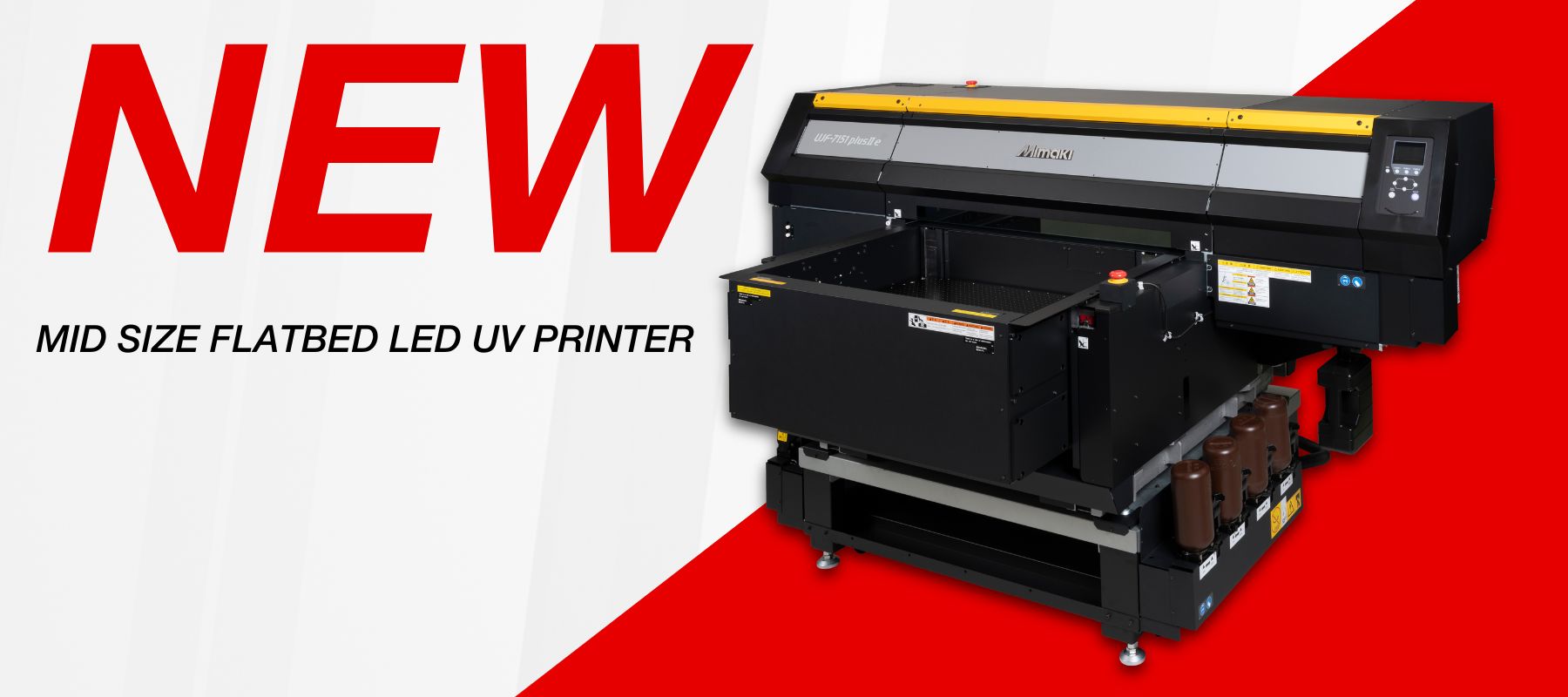 Mimaki UJF-7151plus II e mid size industrial UV printer