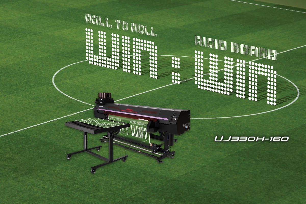 Mimaki UJ330H-160 hybrid UV printer